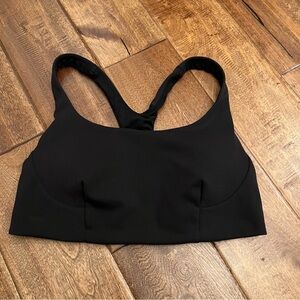 Lululemon black wunder train bra size 6
